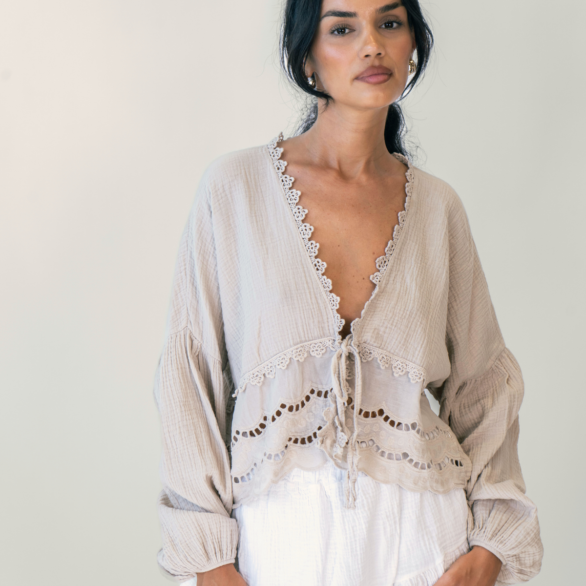Boho Muslin Blouse