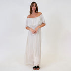Off-Shoulder Maxi Dress
