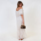 Off-Shoulder Maxi Dress