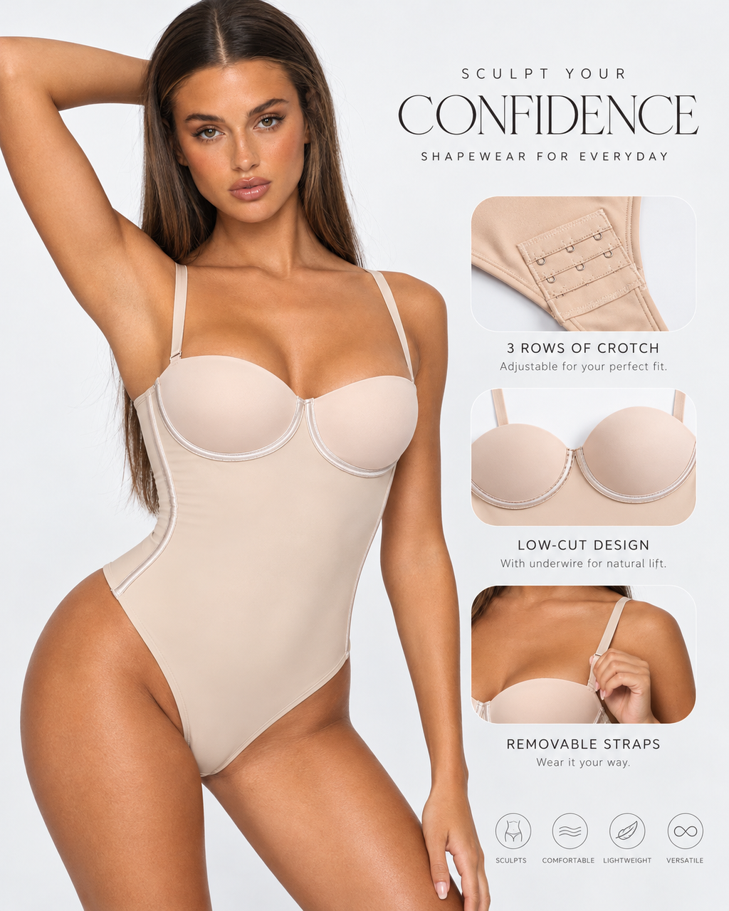 Hourglass Corset Bodysuit