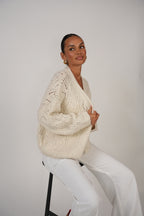Oversized Cardigan "CozyGlam"