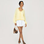 Oversized Waffle Knit Cardigan