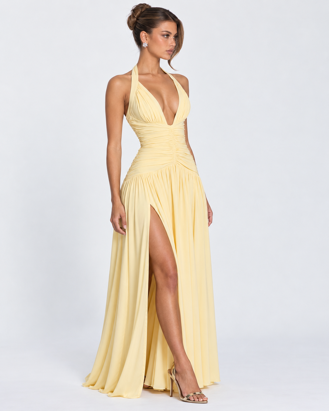 Serena Ruched Maxi