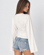 Soft Launch Ruched Top