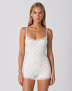 Sweetheart Lace Romper