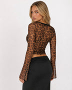 Wild Romance Mesh Top