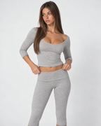 Soft Girl Era Capri Set