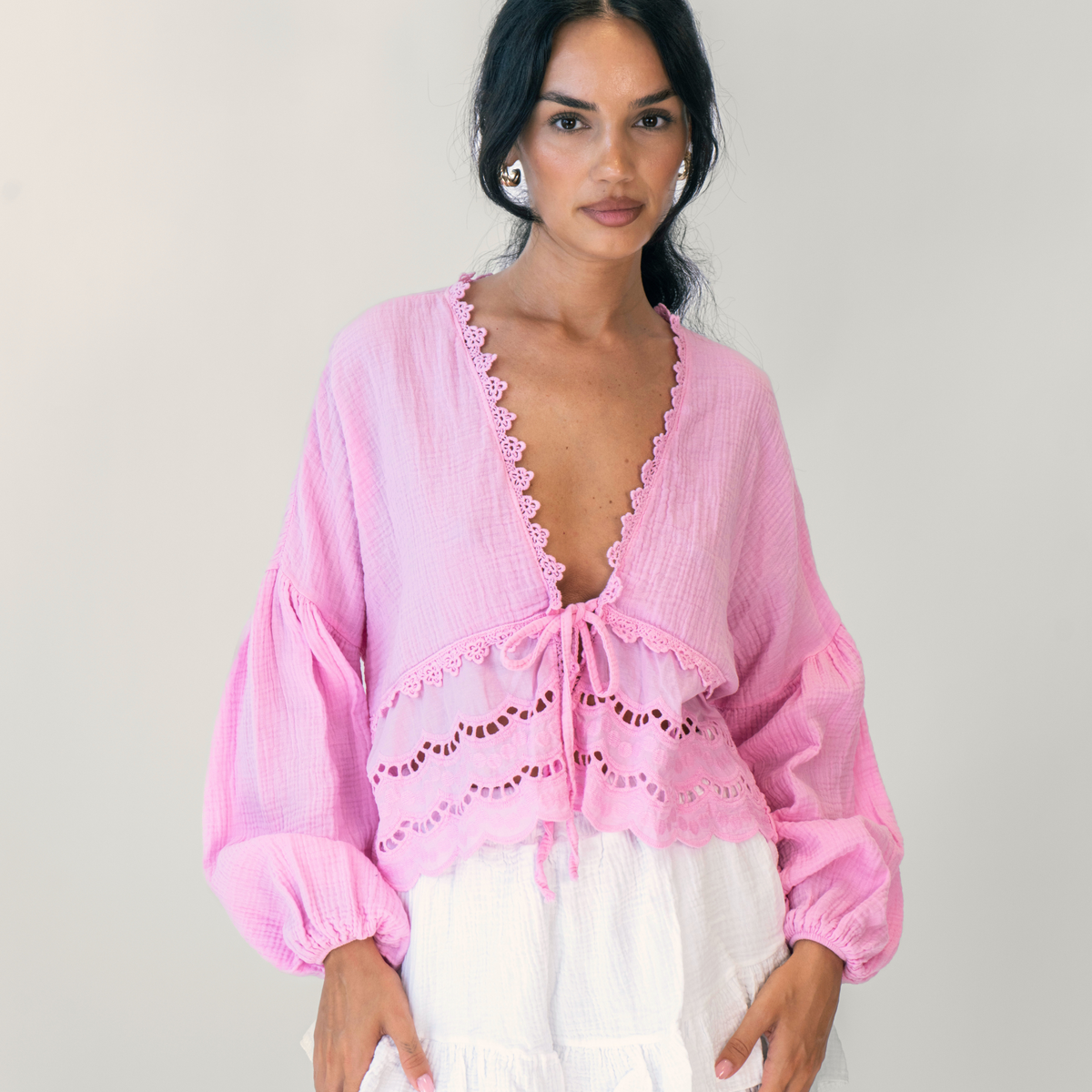 Boho Muslin Blouse