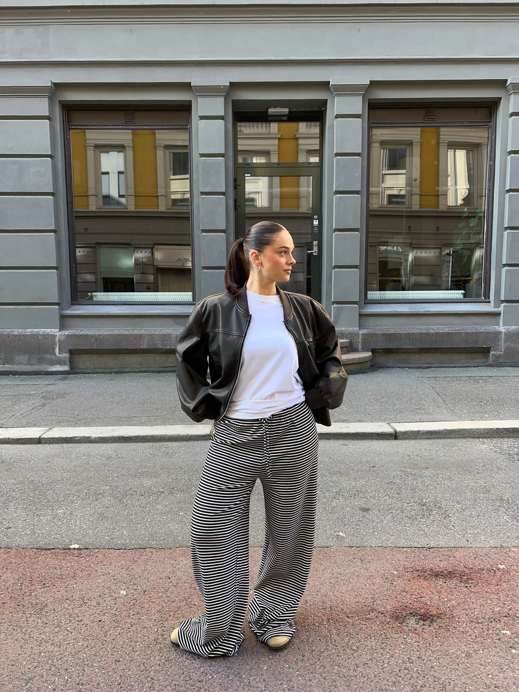 Gizela | Striped Pants