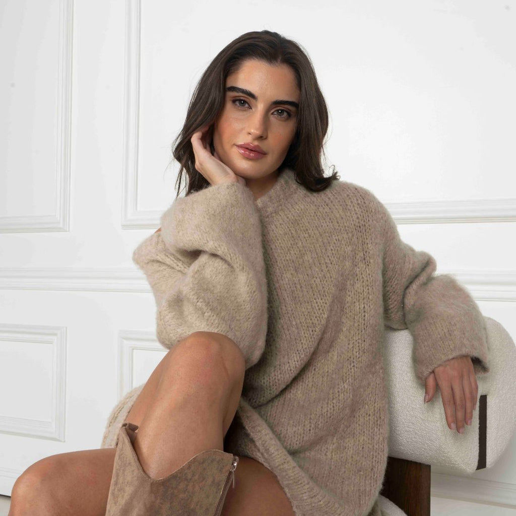 Ultra-Soft Off-Shoulder Knit