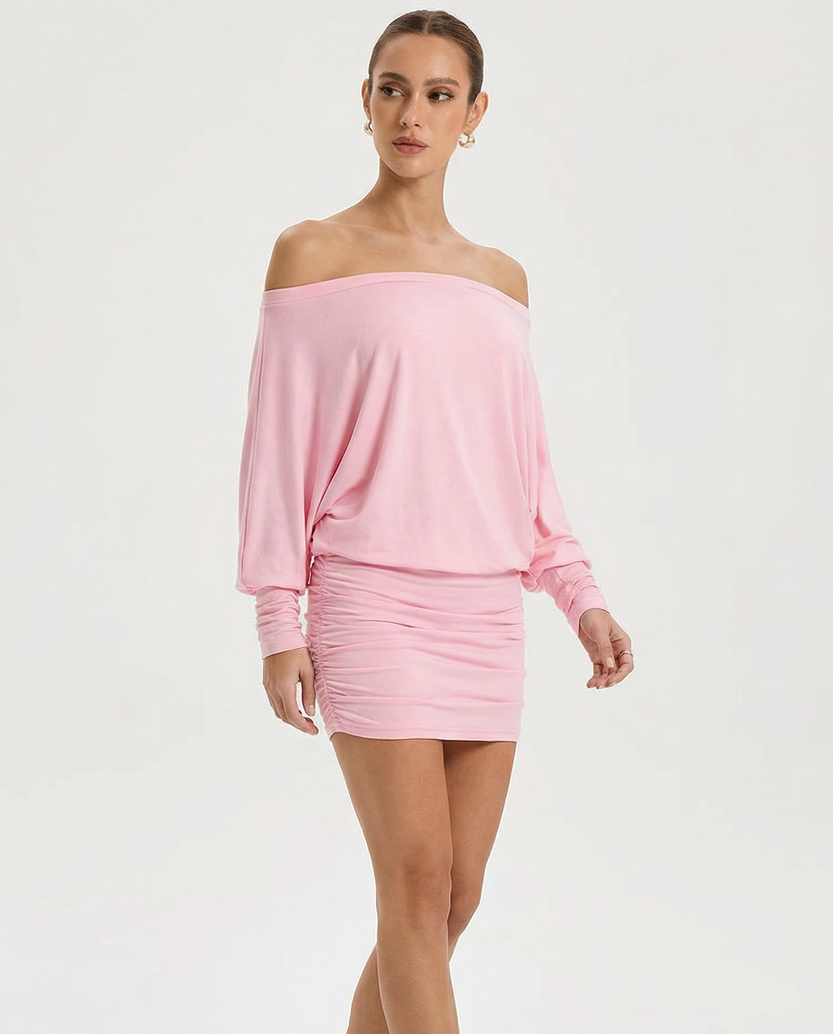 Gizela | SOLA Ruched Mini Dress