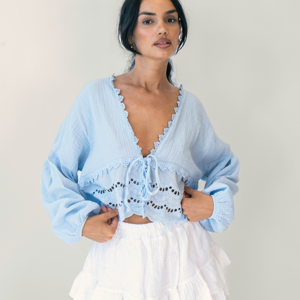 Boho Muslin Blouse