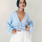 Boho Muslin Blouse