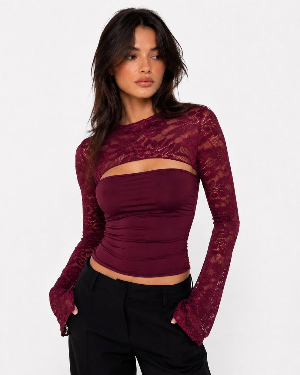 Gizela | Lace Top