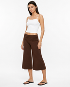 Foldover Capri Pants