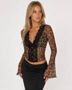 Wild Romance Mesh Top