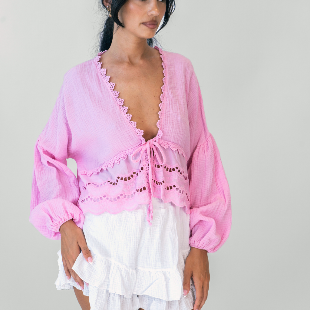 Boho Muslin Blouse