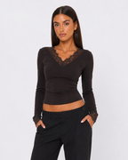 Soft Romance Lace Top