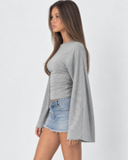 Soft Launch Ruched Top
