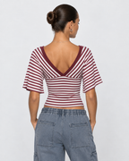 Off Duty Stripe Top