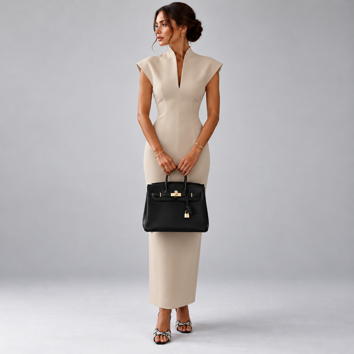 Gizéla | Amélie Chic V-Neck Dress