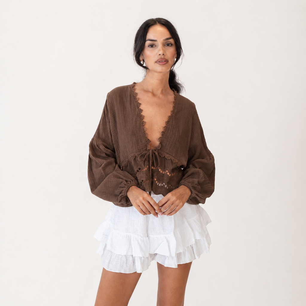 Boho Muslin Blouse