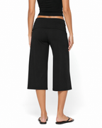 Foldover Capri Pants