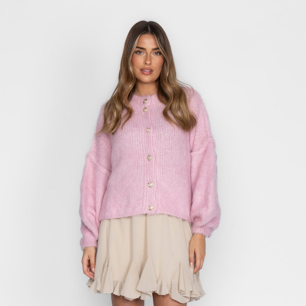 Oversized Cardigan Short "CozyGlam"