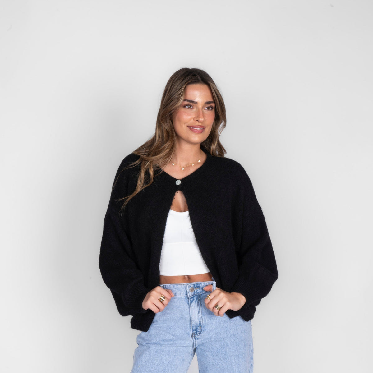 Oversized Cardigan "CozyGlam"