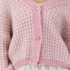 Oversized Waffle Knit Cardigan