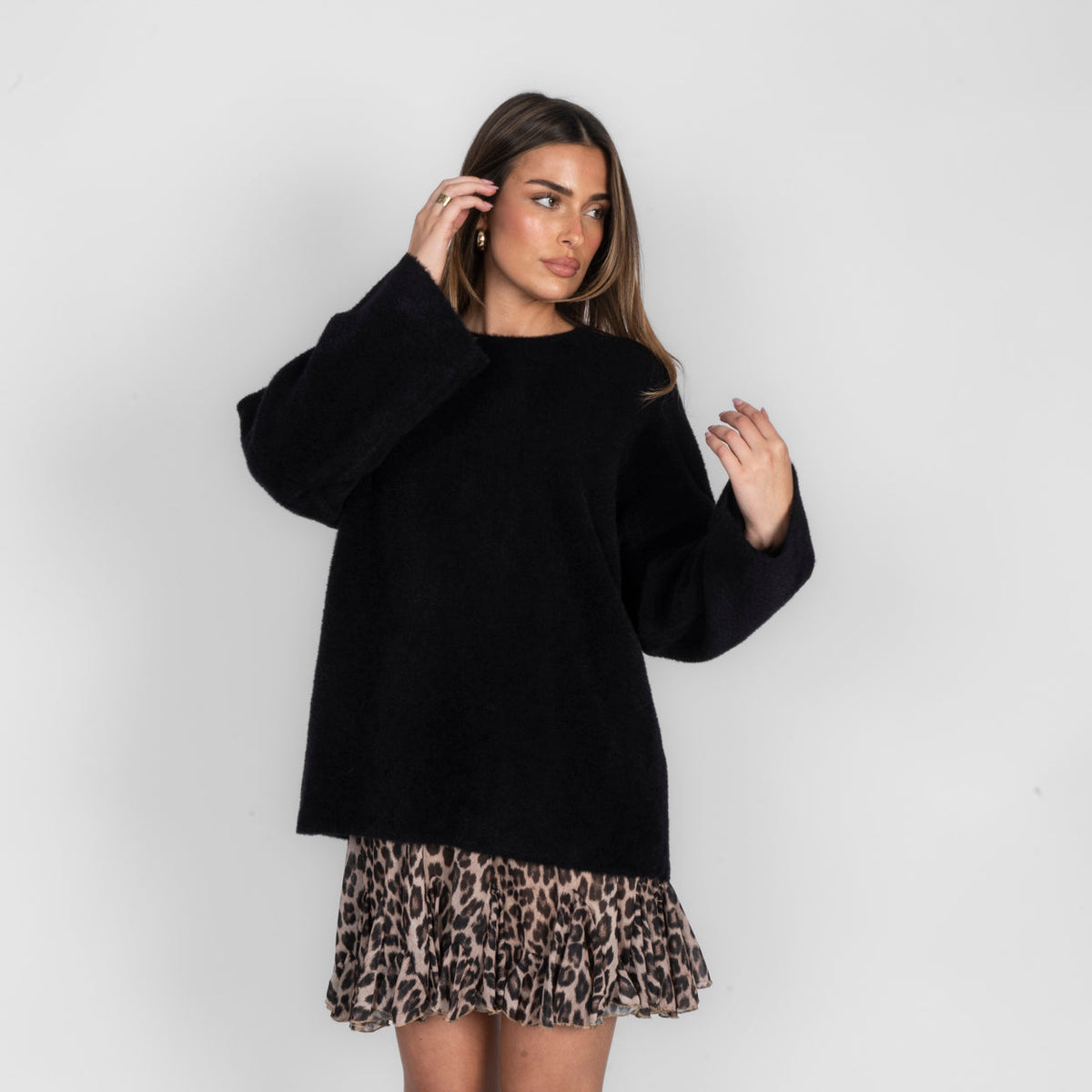 Ultra-Soft Off-Shoulder Knit