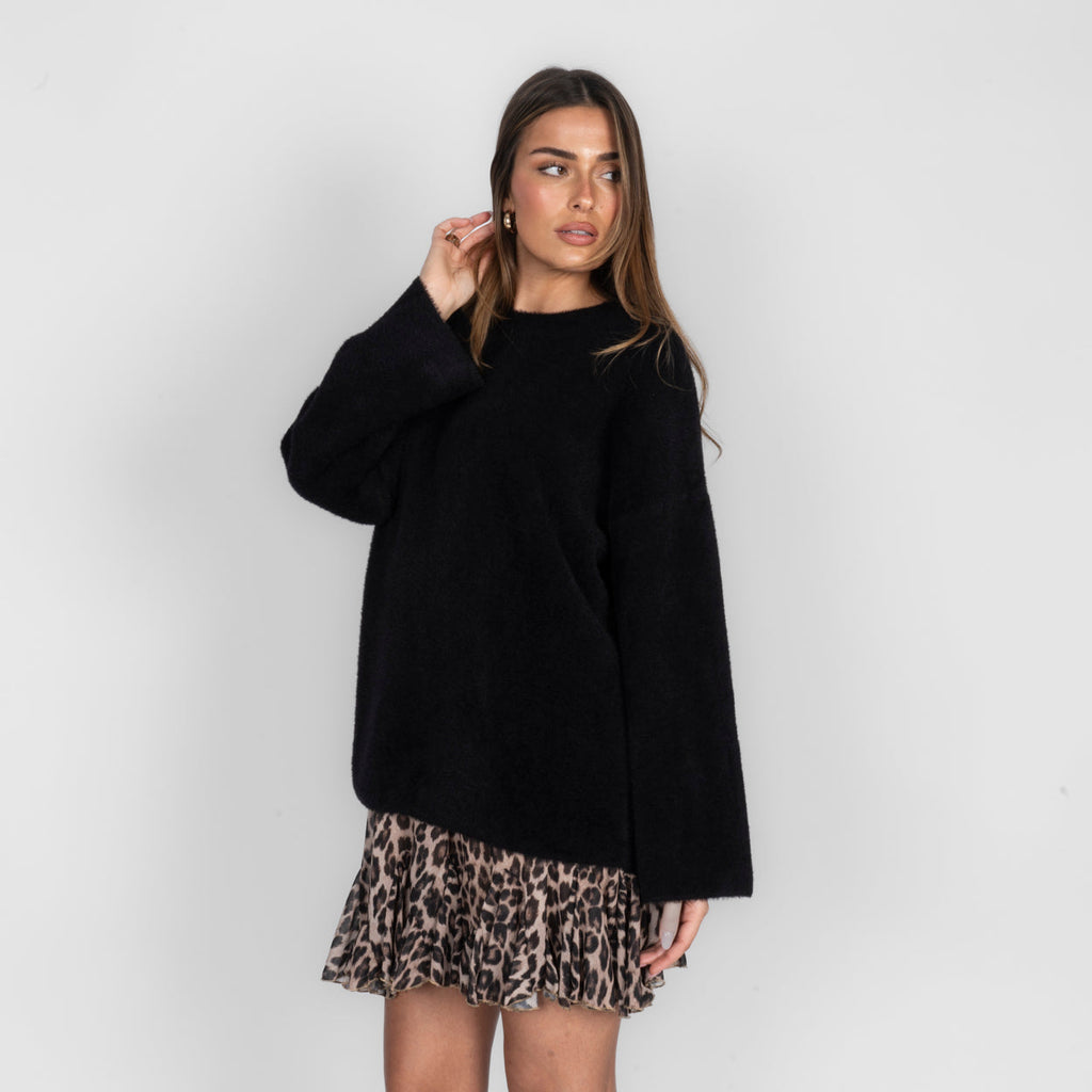 Ultra-Soft Off-Shoulder Knit