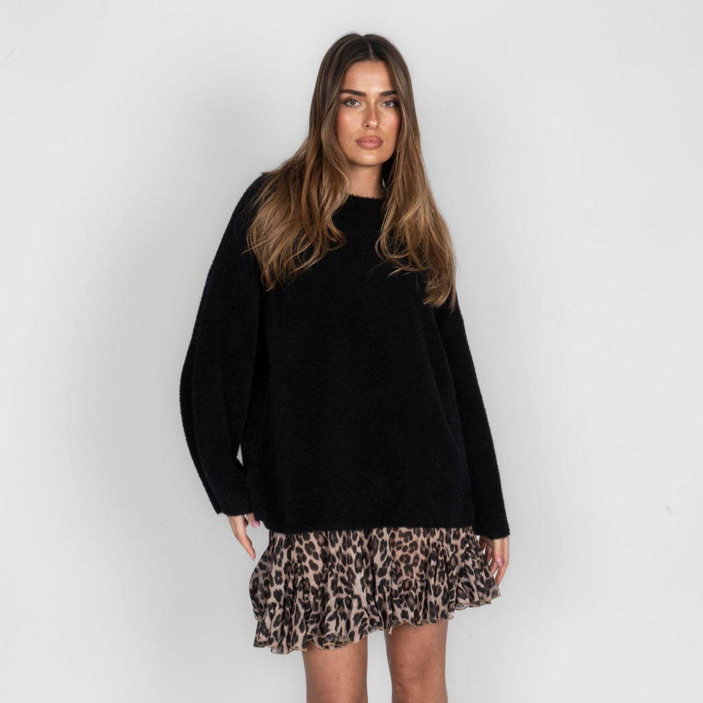 Ultra-Soft Off-Shoulder Knit