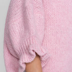 Oversized Tulip Cardigan with Bows