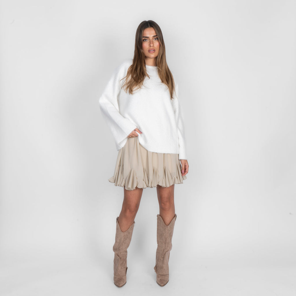 Ultra-Soft Off-Shoulder Knit