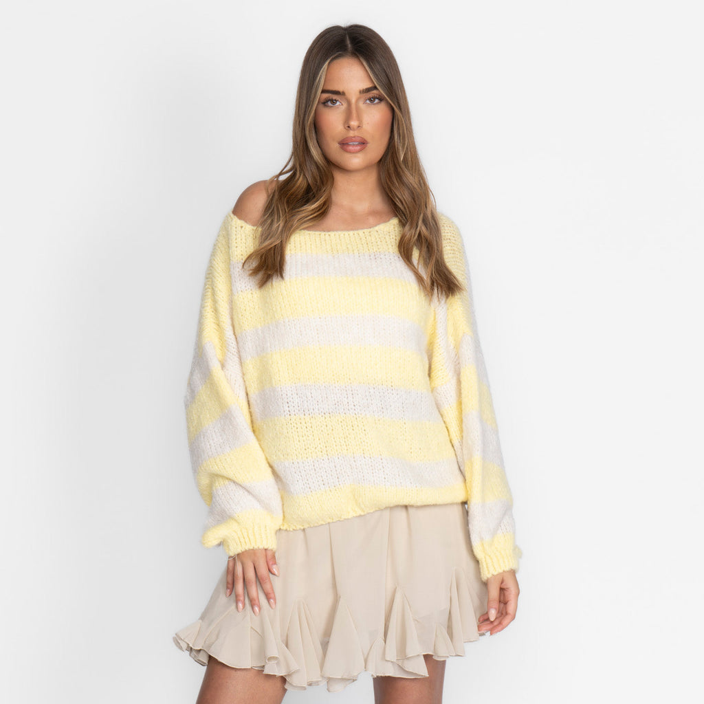 Ultra-Soft Off-Shoulder Knit