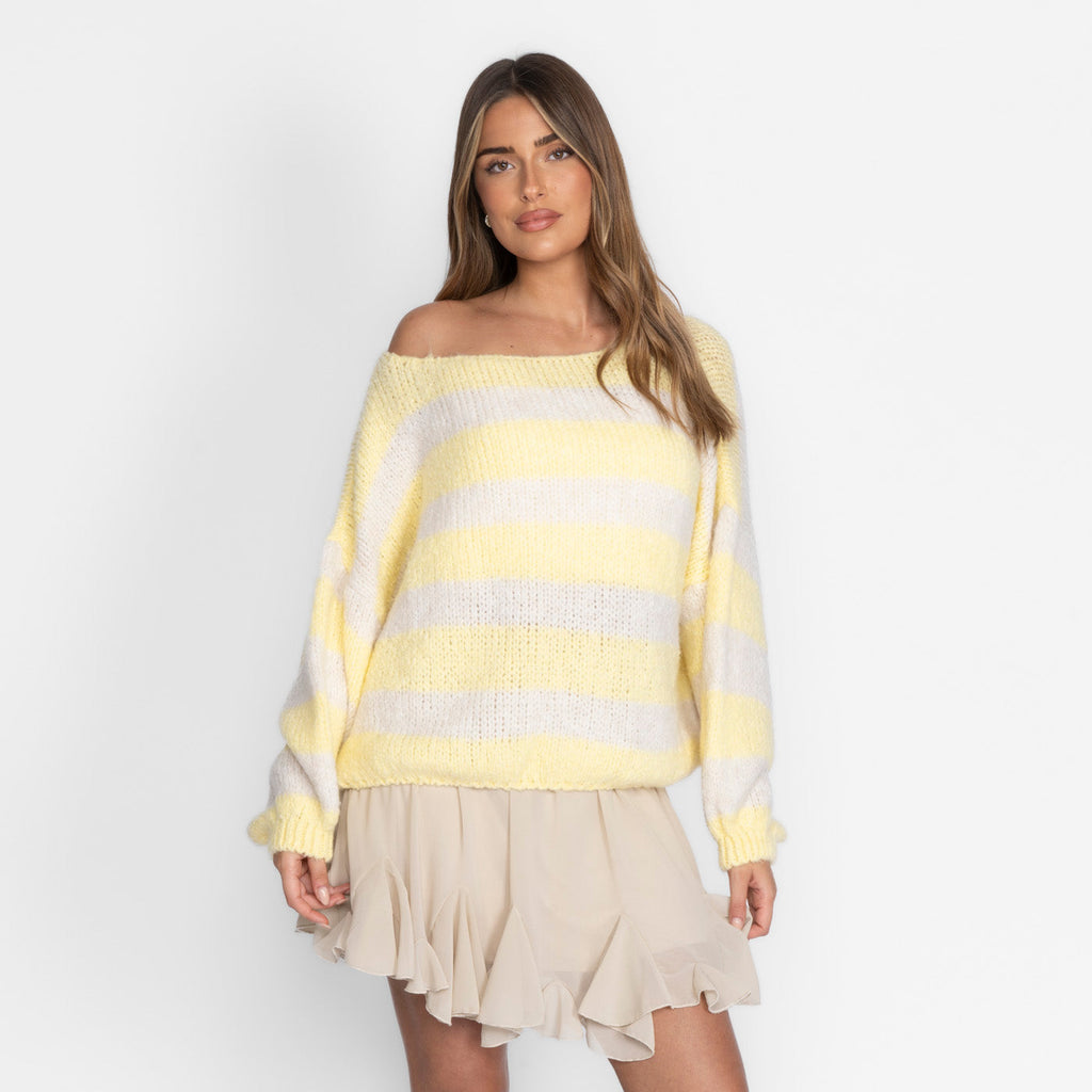 Ultra-Soft Off-Shoulder Knit