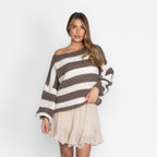 Ultra-Soft Off-Shoulder Knit