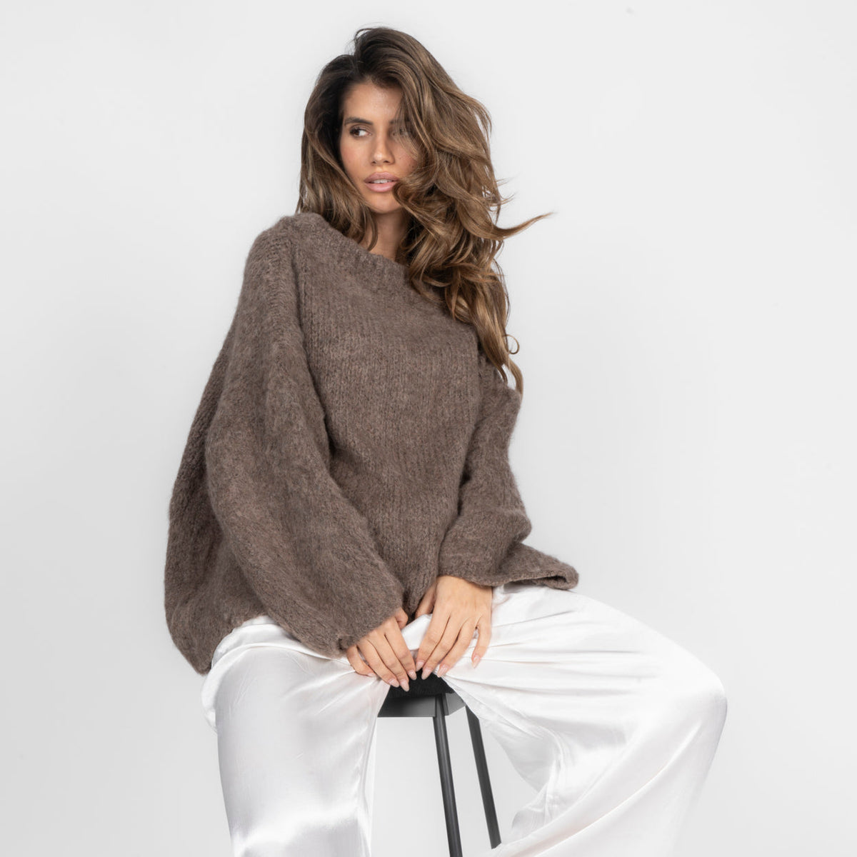 Ultra-Soft Off-Shoulder Knit