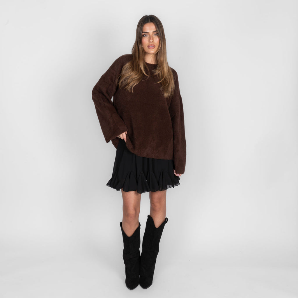 Ultra-Soft Off-Shoulder Knit