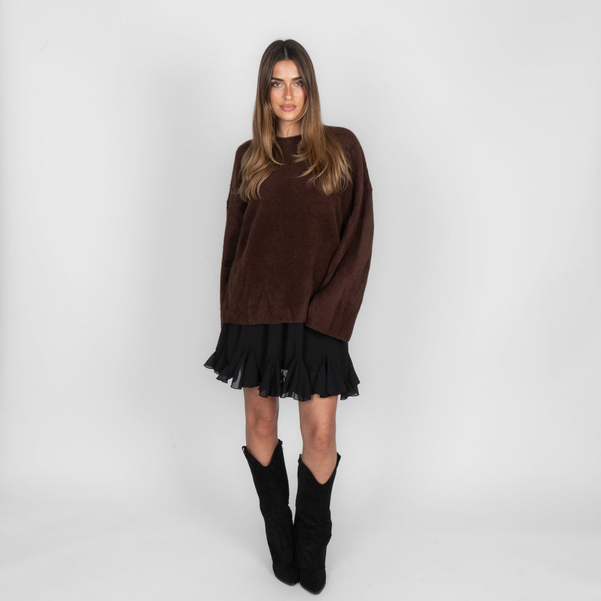 Ultra-Soft Off-Shoulder Knit