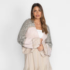 Oversized Cardigan Short "CozyGlam"