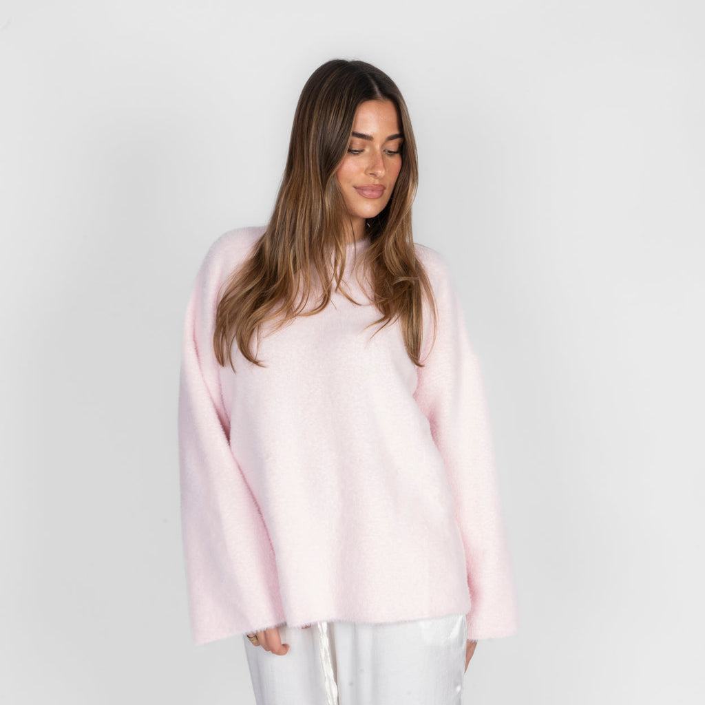 Ultra-Soft Off-Shoulder Knit