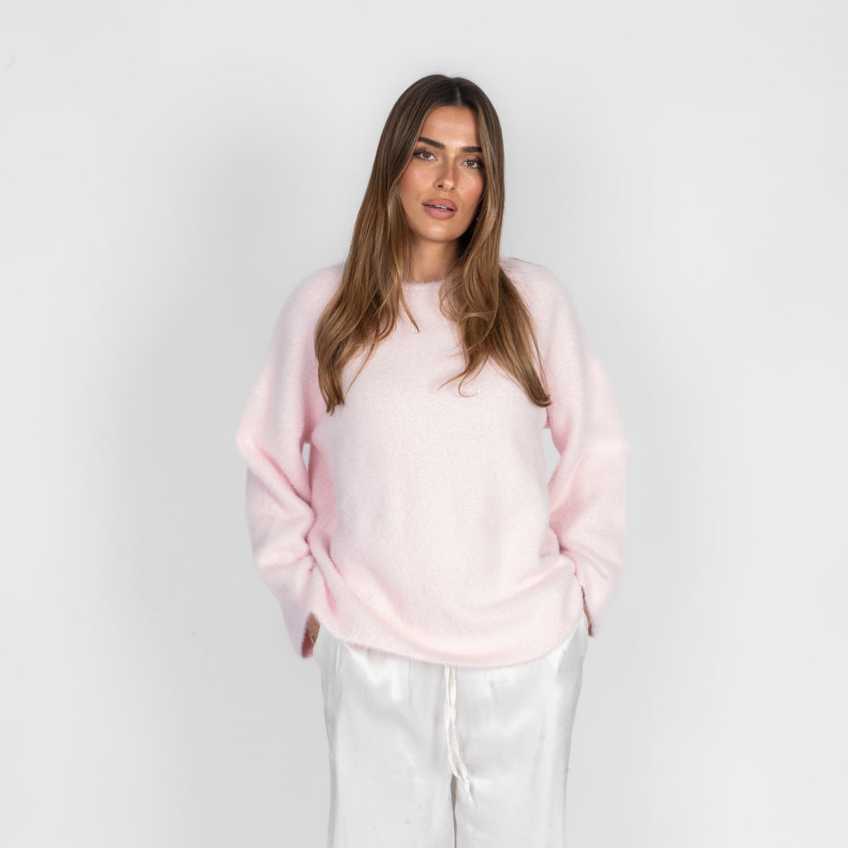 Ultra-Soft Off-Shoulder Knit