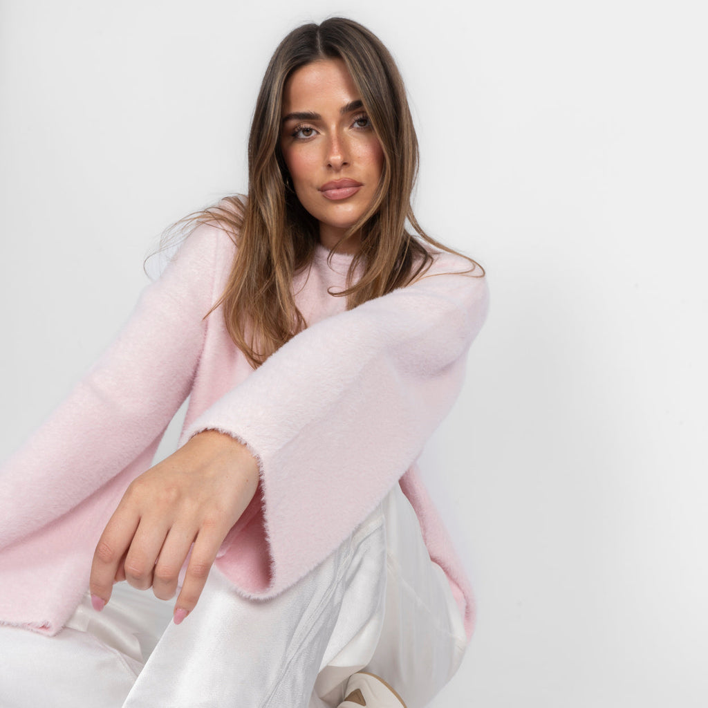 Ultra-Soft Off-Shoulder Knit