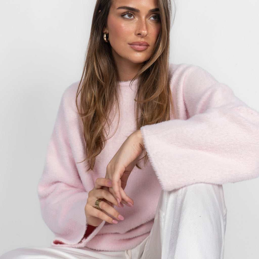 Ultra-Soft Off-Shoulder Knit
