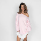 Ultra-Soft Off-Shoulder Knit