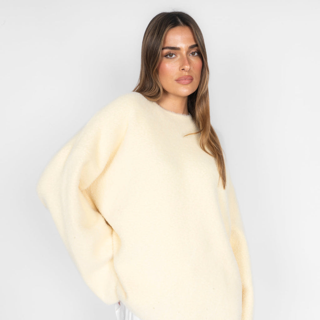 Ultra-Soft Off-Shoulder Knit