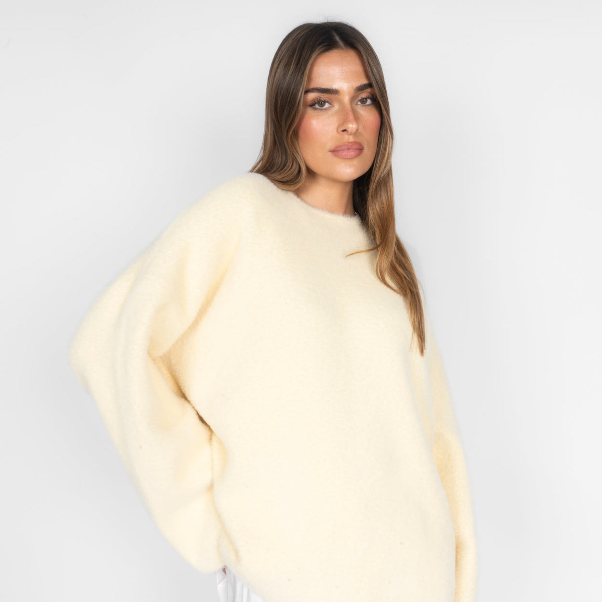 Ultra-Soft Off-Shoulder Knit