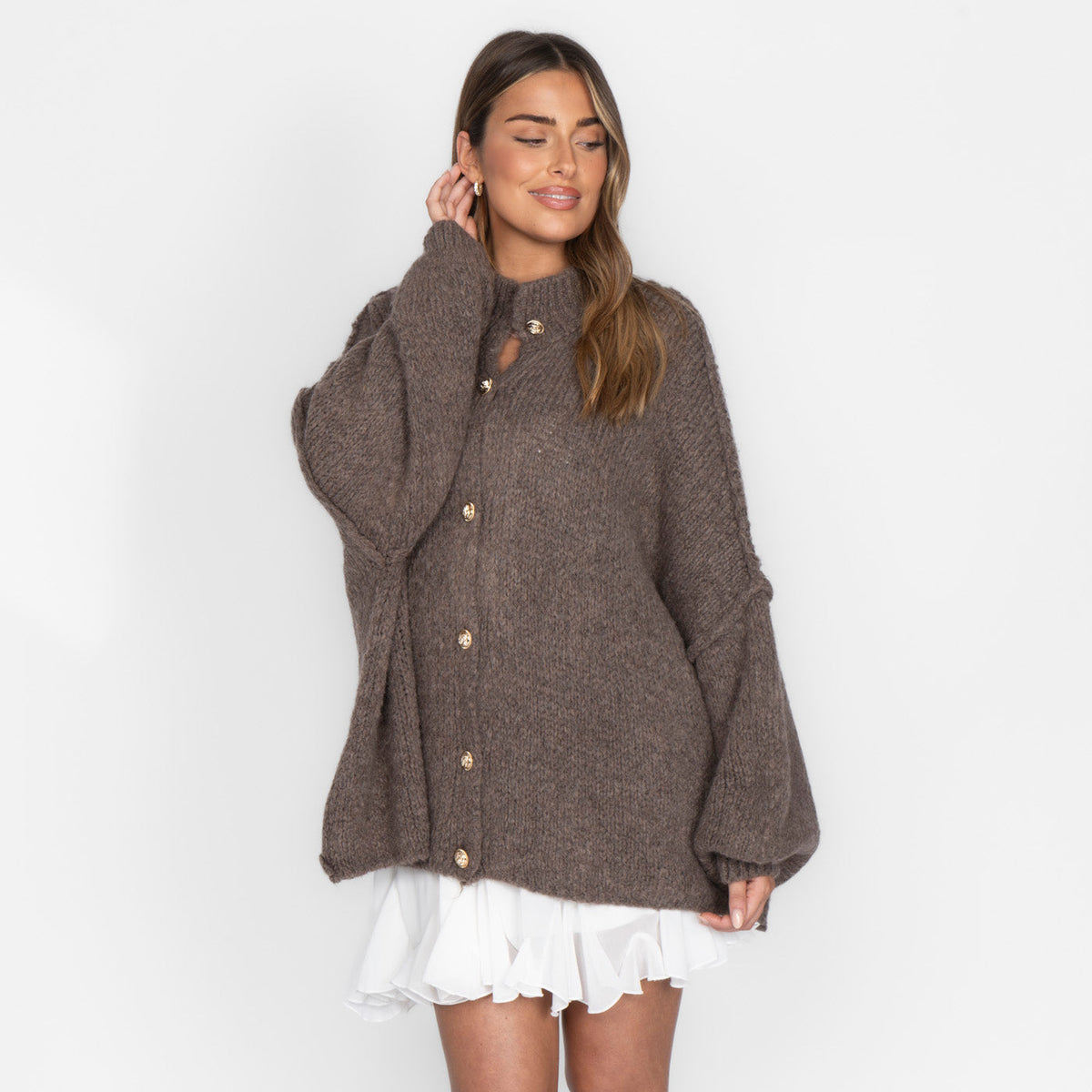 Oversized Cardigan "CozyGlam"